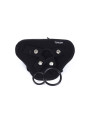 ARNÉS STRAP-ON AJUSTABLE CON ANILLOS Y BOLSA VIBRADORA DE LA MARCA GET REAL