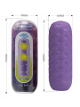 MASTURBADOR MASCULINO TWIN BALLS PRETTY LOVE MORADO DE LA MARCA PRETTY LOVE