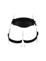 ARNÉS STRAP-ON AJUSTABLE CON ANILLOS Y BOLSA VIBRADORA DE LA MARCA GET REAL