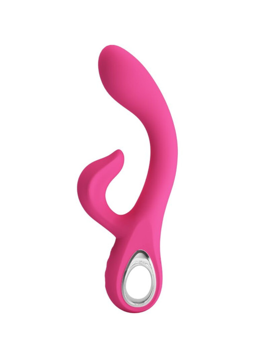 VIBRADOR RABBIT 12 MODOS SILICONA SUAVE ROSA PRETTY LOVE DE LA MARCA PRETTY LOVE FLIRTATION