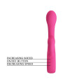 VIBRADOR RABBIT 12 MODOS SILICONA SUAVE ROSA PRETTY LOVE DE LA MARCA PRETTY LOVE FLIRTATION