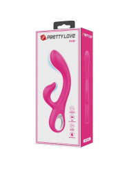 VIBRADOR RABBIT 12 MODOS SILICONA SUAVE ROSA PRETTY LOVE DE LA MARCA PRETTY LOVE FLIRTATION