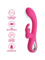 VIBRADOR RABBIT 12 MODOS SILENCIOSO PRETTY LOVE NOVAK DE LA MARCA PRETTY LOVE FLIRTATION