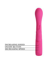 VIBRADOR RABBIT 12 MODOS SILENCIOSO PRETTY LOVE NOVAK DE LA MARCA PRETTY LOVE FLIRTATION