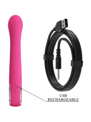 VIBRADOR RABBIT 12 MODOS SILENCIOSO PRETTY LOVE NOVAK DE LA MARCA PRETTY LOVE FLIRTATION