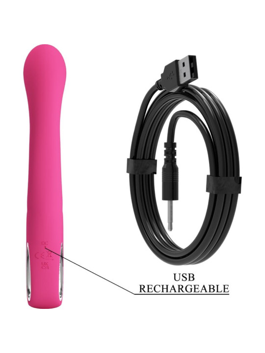 VIBRADOR RABBIT 12 MODOS SILENCIOSO PRETTY LOVE NOVAK DE LA MARCA PRETTY LOVE FLIRTATION