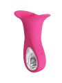 VIBRADOR ORAL LENGUA 12 VIBRACIONES PRETTY LOVE ROSA DE LA MARCA PRETTY LOVE FLIRTATION