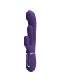 VIBRADOR RABBIT SHANIA 7 MODOS SILICONA SUAVE DE LA MARCA PRETTY LOVE