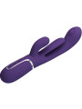 VIBRADOR RABBIT SHANIA 7 MODOS SILICONA SUAVE DE LA MARCA PRETTY LOVE