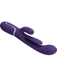VIBRADOR RABBIT SHANIA 7 MODOS SILICONA SUAVE DE LA MARCA PRETTY LOVE
