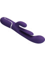 VIBRADOR RABBIT SHANIA 7 MODOS SILICONA SUAVE DE LA MARCA PRETTY LOVE