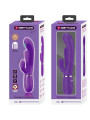 VIBRADOR RABBIT SHANIA 7 MODOS SILICONA SUAVE DE LA MARCA PRETTY LOVE