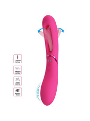 VIBRADOR PUNTO G LEXIE 7 MODOS SILICONA ROSA DE LA MARCA ROMANCE