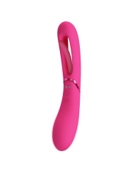 VIBRADOR PUNTO G LEXIE 7 MODOS SILICONA ROSA DE LA MARCA ROMANCE