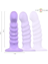 VIBRADOR BRENDA 10 VIBRACIONES CONTROL REMOTO MORADO DE LA MARCA INTENSE FUN