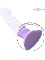 VIBRADOR BRENDA 10 VIBRACIONES CONTROL REMOTO MORADO DE LA MARCA INTENSE FUN