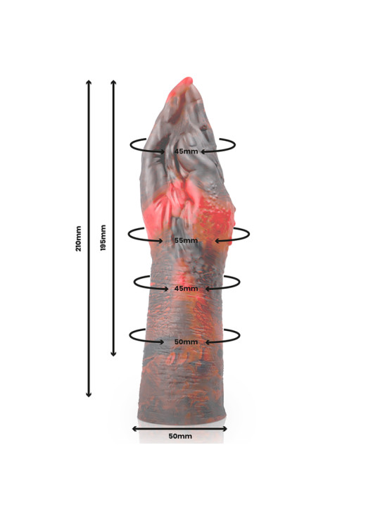 DILDO LILITH EPIC - SILICONA LÍQUIDA 21 CM DE LA MARCA EPIC