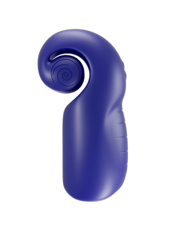 MASTURBADOR MASCULINO SNAIL VIBE EVO SLIDE N'ROLL AZUL DE LA MARCA SNAIL VIBE