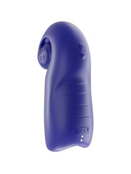 MASTURBADOR MASCULINO SNAIL VIBE EVO SLIDE N'ROLL AZUL DE LA MARCA SNAIL VIBE