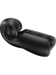 MASTURBADOR MASCULINO SNAIL VIBE EVO SLIDE N'ROLL NEGRO DE LA MARCA SNAIL VIBE