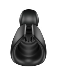 MASTURBADOR MASCULINO SNAIL VIBE EVO SLIDE N'ROLL NEGRO DE LA MARCA SNAIL VIBE