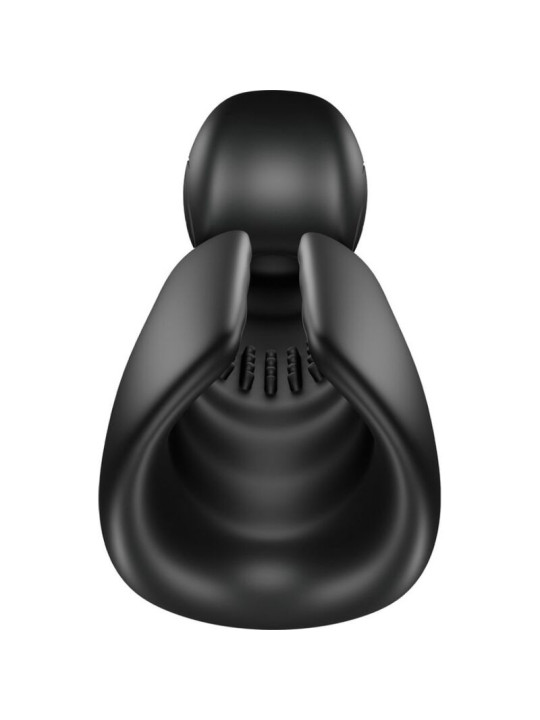 MASTURBADOR MASCULINO SNAIL VIBE EVO SLIDE N'ROLL NEGRO DE LA MARCA SNAIL VIBE