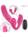VIBRADOR DOBLE AMY 20 CM ROSA CONTROL REMOTO INTENSE DE LA MARCA INTENSE FUN