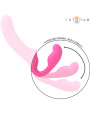 VIBRADOR DOBLE AMY 20 CM ROSA CONTROL REMOTO INTENSE DE LA MARCA INTENSE FUN