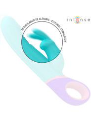 VIBRADOR RABBIT ROTATORIO PUNTO G AZUL INTENSE MÓNICA DE LA MARCA INTENSE FUN