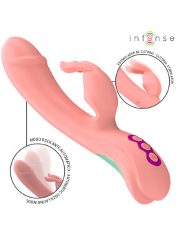 VIBRADOR RABBIT RACHEL 5 MODOS ROSA - ESTIMULACIÓN PUNTO G DE LA MARCA INTENSE FUN