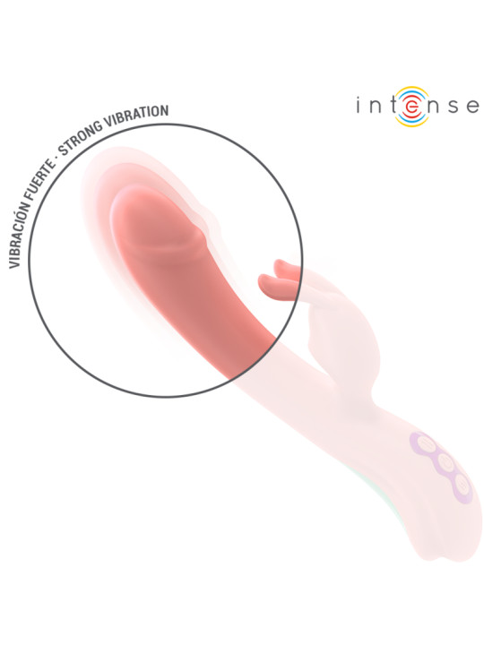 VIBRADOR RABBIT RACHEL 5 MODOS ROSA - ESTIMULACIÓN PUNTO G DE LA MARCA INTENSE FUN
