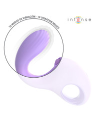 VIBRADOR BAXTER CON SUCCIÓN Y CONTROL REMOTO VIOLETA DE LA MARCA INTENSE FUN