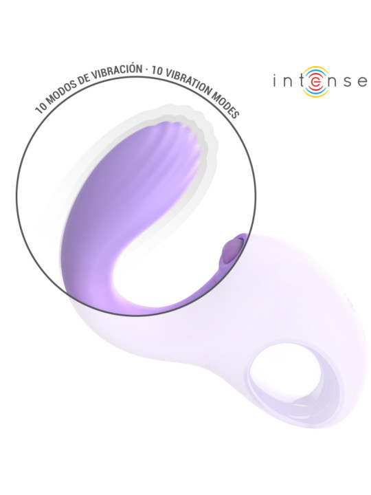VIBRADOR BAXTER CON SUCCIÓN Y CONTROL REMOTO VIOLETA DE LA MARCA INTENSE FUN