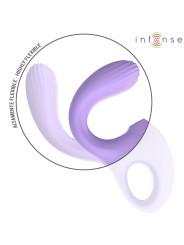 VIBRADOR BAXTER CON SUCCIÓN Y CONTROL REMOTO VIOLETA DE LA MARCA INTENSE FUN