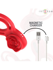 ESTIMULADOR GAIL ROSA 10 VIBRACIONES CONTROL REMOTO ROJO DE LA MARCA INTENSE FUN