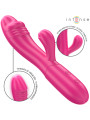 VIBRADOR FLEXIBLE IVY CON LENGUA ESTIMULADORA Y 10 MODOS DE LA MARCA INTENSE FUN