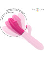 VIBRADOR FLEXIBLE IVY CON LENGUA ESTIMULADORA Y 10 MODOS DE LA MARCA INTENSE FUN