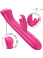 VIBRADOR RABBIT JULIETA 10 MODOS ROSA ESTIMULACIÓN CLITORIS Y PUNTO G DE LA MARCA INTENSE FUN