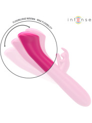 VIBRADOR RABBIT JULIETA 10 MODOS ROSA ESTIMULACIÓN CLITORIS Y PUNTO G DE LA MARCA INTENSE FUN
