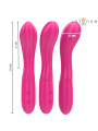 VIBRADOR FLEXIBLE LISETTE 19 CM 10 MODOS SILICONA PREMIUM DE LA MARCA INTENSE FUN