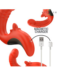 VIBRADOR EN FORMA DE U PAULINA - ESTIMULACIÓN DUAL INTENSA DE LA MARCA INTENSE FUN