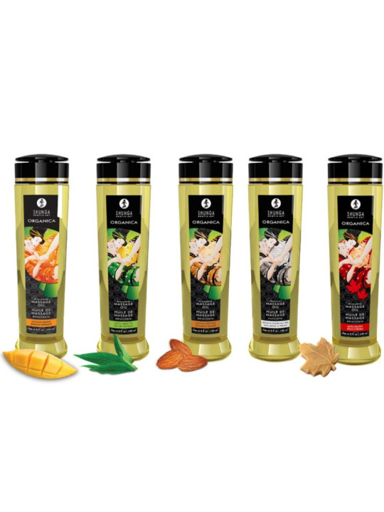 ACEITE DE MASAJE ORGÁNICO SHUNGA MANGO 240 ML DE LA MARCA SHUNGA OILS