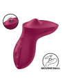 SATISFYER EXCITERRR VIBRADOR CLITORIS BERRY LAY-ON DE LA MARCA SATISFYER VIBRATOR