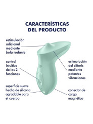 SATISFYER EXCITERRR VIBRADOR CLITORIS MENTA LAY-ON DE LA MARCA SATISFYER VIBRATOR