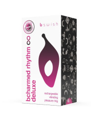 ANILLO VIBRADOR BCHARMED RHYTHM INFINITE 15 MODOS NEGRO DE LA MARCA B SWISH
