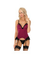 CORSET Y TANGA BURDEOS LIVCO CORSETTI FASHION S/M DE LA MARCA LIVCO CORSETTI SETS