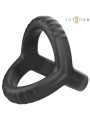 ANILLO DOBLE PARA PENE CARSON SILICONA NEGRO INTENSE DE LA MARCA INTENSE COUPLES TOYS