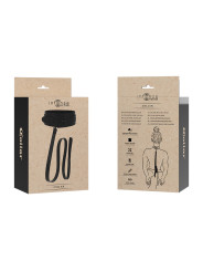 COLLAR DE CUERO VEGANO INTENSE FETISH AJUSTABLE DE LA MARCA INTENSE FETISH