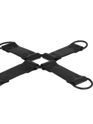 ENGANCHE MÚLTIPLE MANOS Y PIES CUERO VEGANO INTENSE FETISH DE LA MARCA INTENSE FETISH