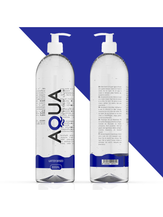 LUBRICANTE BASE AGUA AQUA QUALITY 1000 ML DE LA MARCA AQUA QUALITY